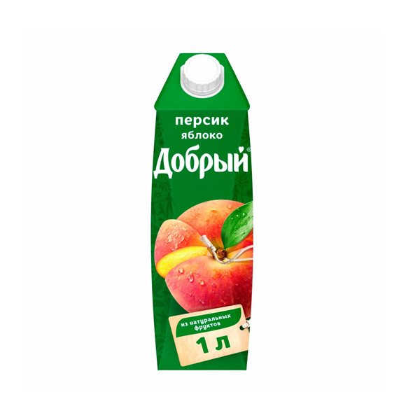 Сок Добрый Яблоко-Персик