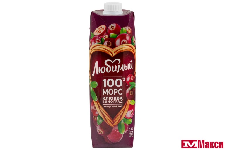 МОРС КЛЮКВА ВИНОГРАД