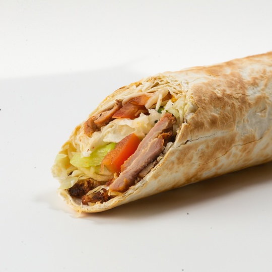 С мясом с мангала со свининой