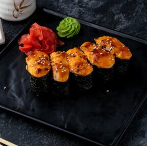 Сет Запеченные суши с лососем