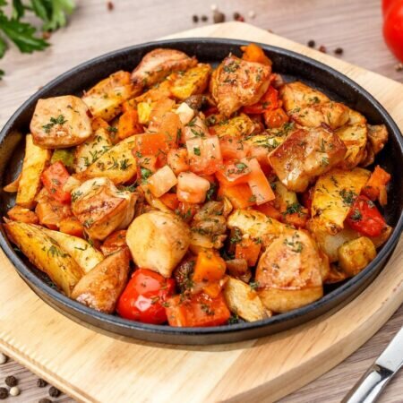 Жаркое с курицей