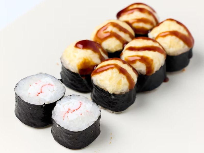 Запеченка с крабом